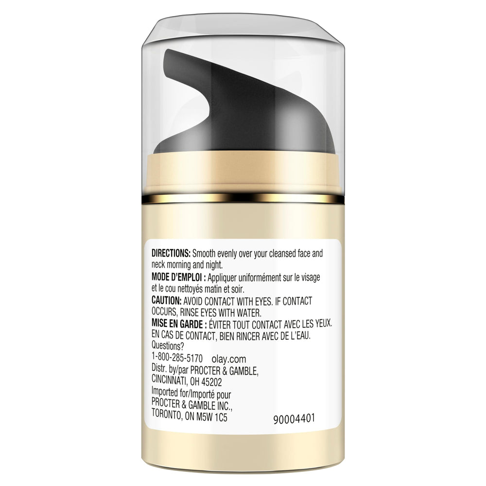 Envase compacto de Olay Total Effects facil de usar