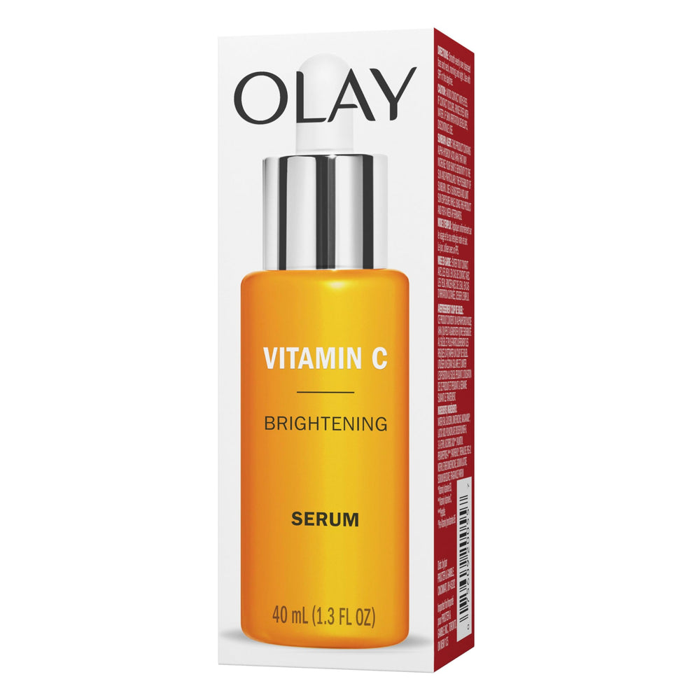 Olay Vitamina C + Péptidos 24, piel hidratada durante el día.