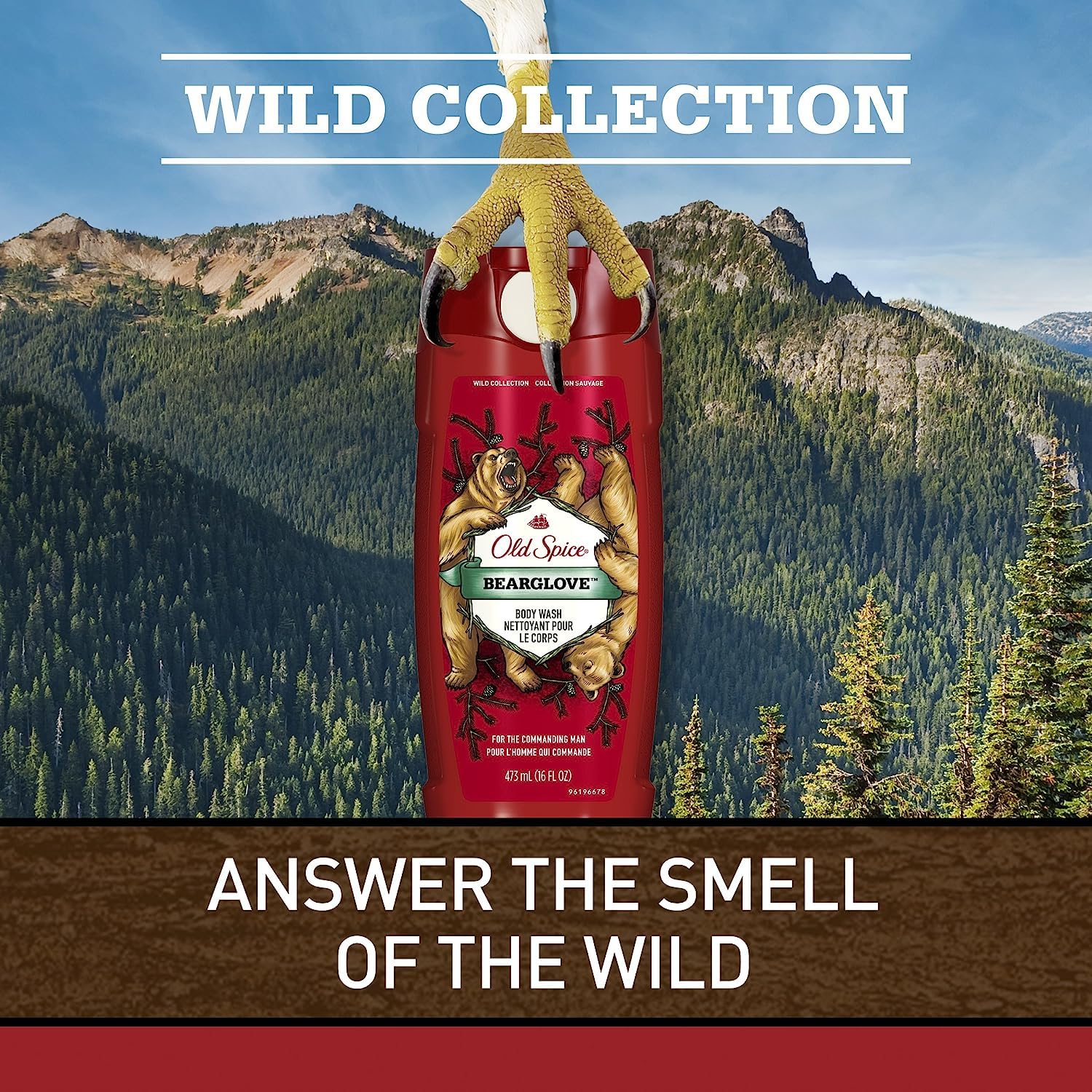 Bearglove de Old Spice, aroma cítrico con manzana para un toque vigorizante