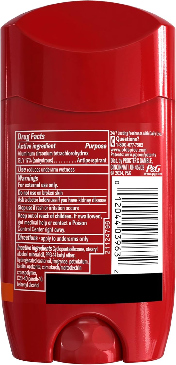 Old Spice Bearglove, detalle de textura, opción adecuada para piel sensible.