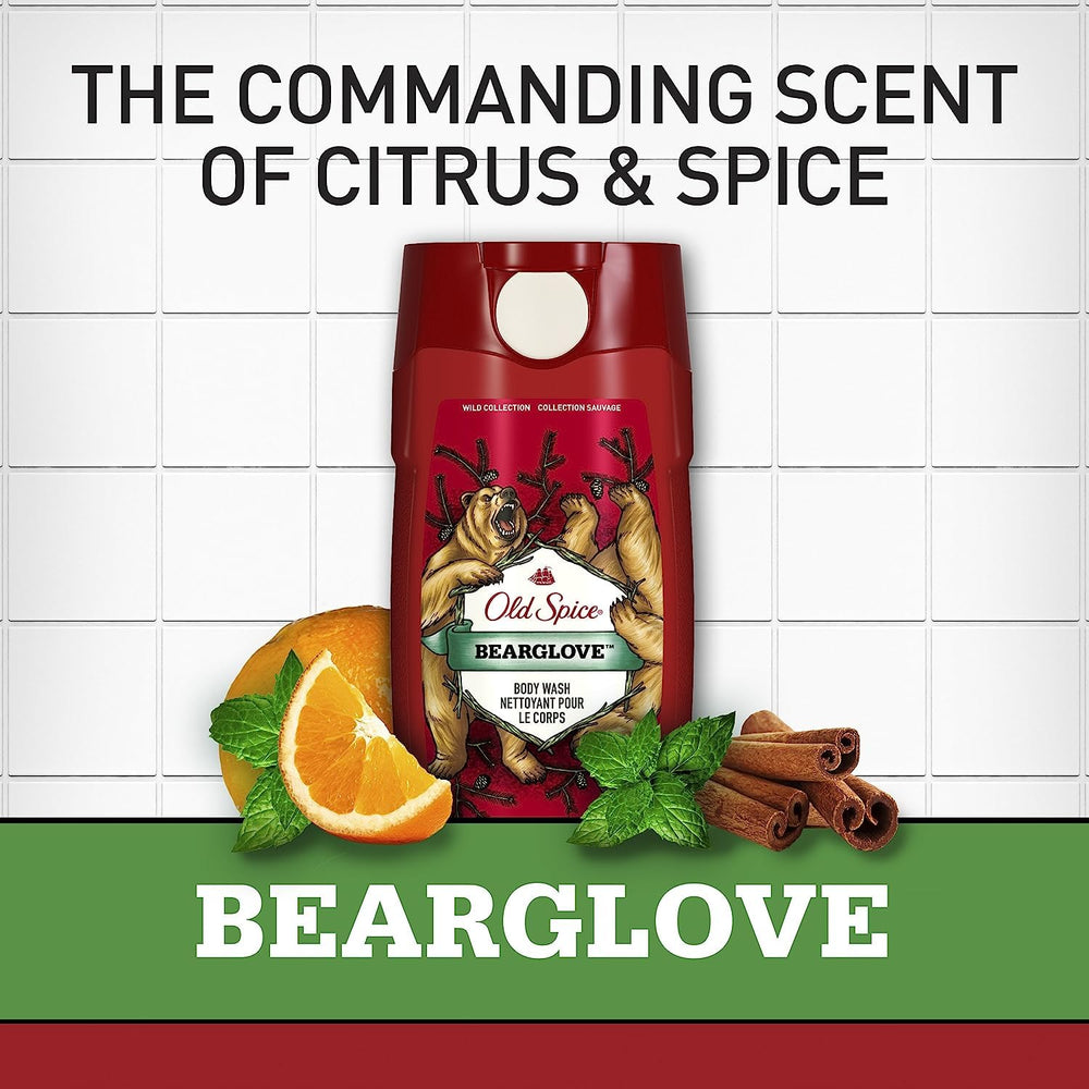 Bearglove de Old Spice, espuma suave que limpia sin irritar la piel