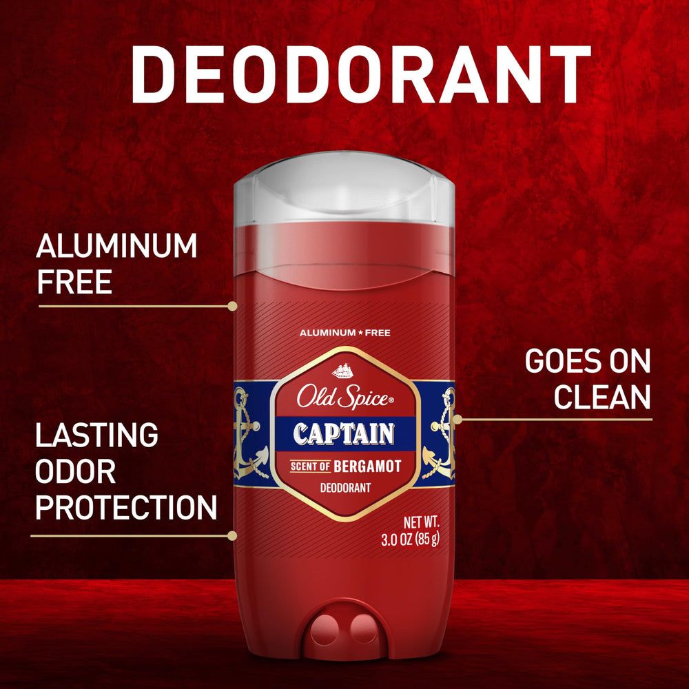 Old Spice Capitán Bergamota: textura cremosa para aplicación suave.