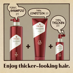 Cabello limpio tras usar el champú Old Spice.