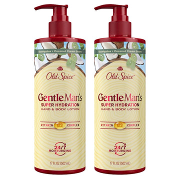 Old Spice crema manos y cuerpo, dos-botellas, hidratación duradera para todo el día