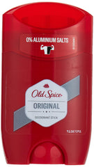 Old Spice desodorante Original en barra 50ml frente, aroma intenso para uso diario