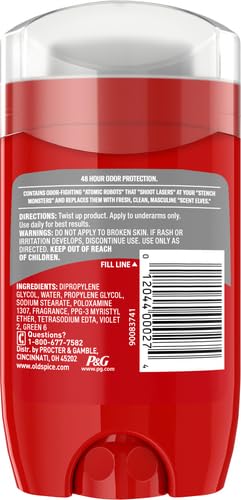 Old Spice Pure Sport en barra, aroma fresco tras el entrenamiento.