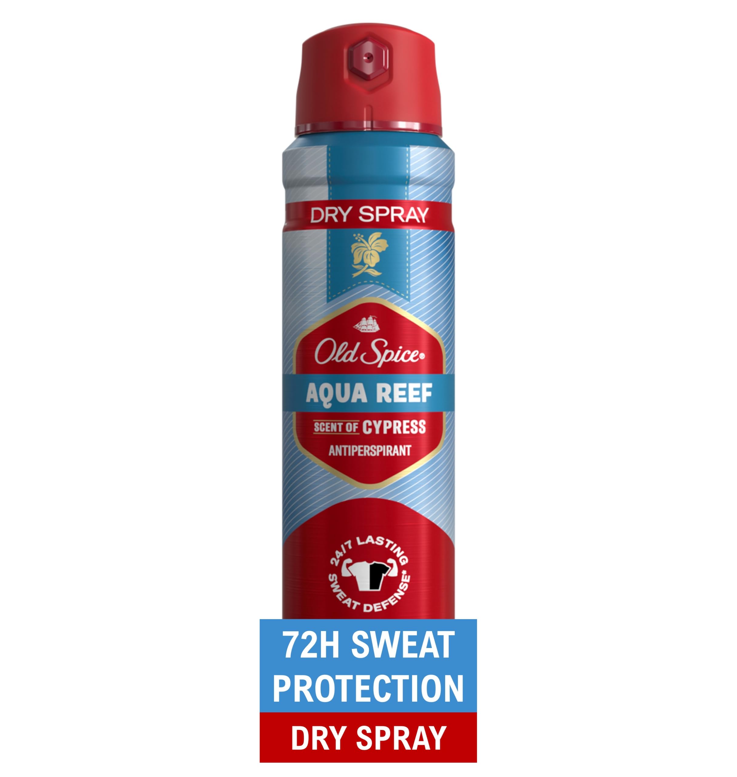 Old Spice desodorante seco rociador: protección diaria contra sudor.