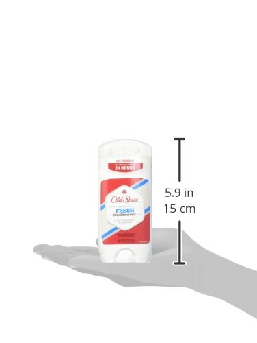Old Spice diseño estuche compacto 89ml ideal para viajes y retoques rápidos.