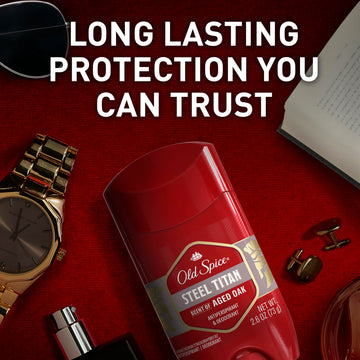 Frescura y protección duradera con Old Spice para todo el día.