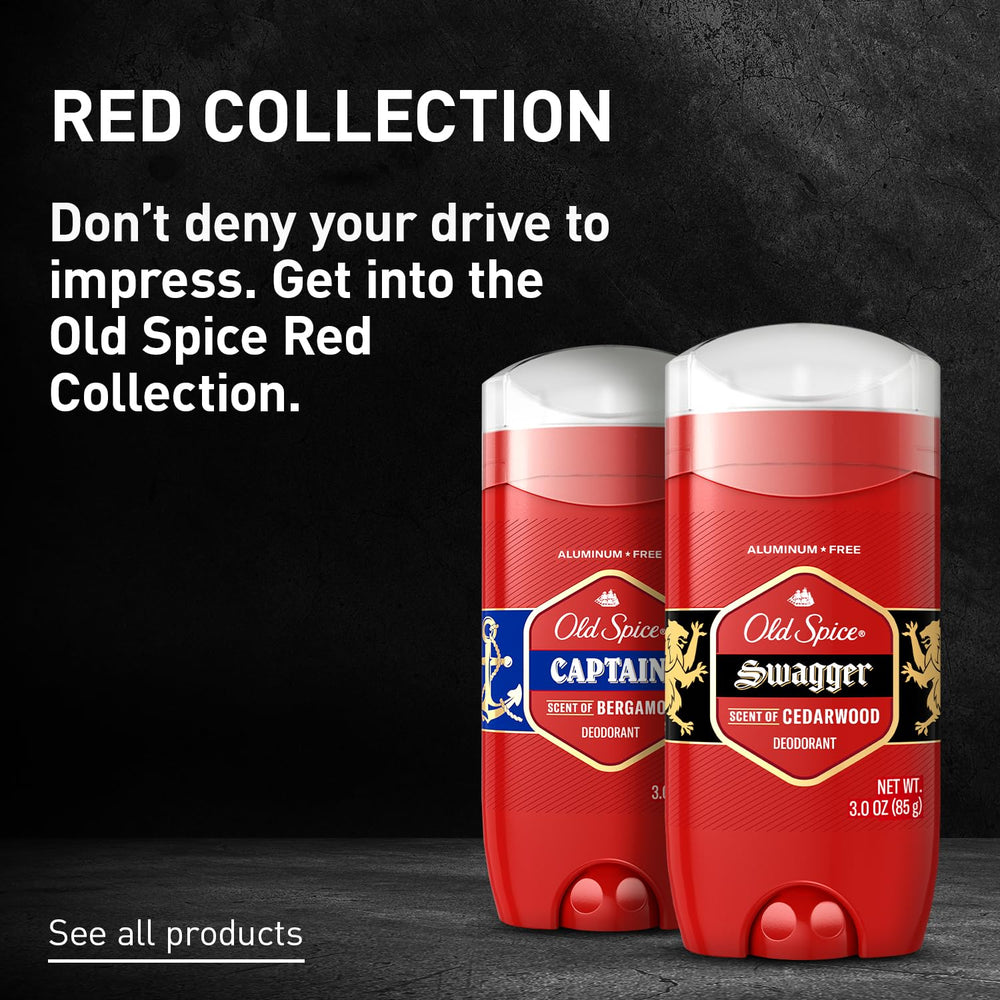 Old Spice Capitán Bergamota: envase ergonómico para un agarre cómodo.