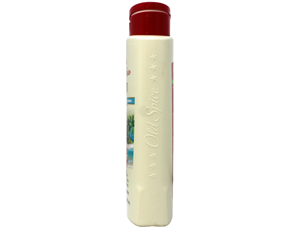 Old Spice Fiji plage tropicale ambiance estivale dans la salle de bains