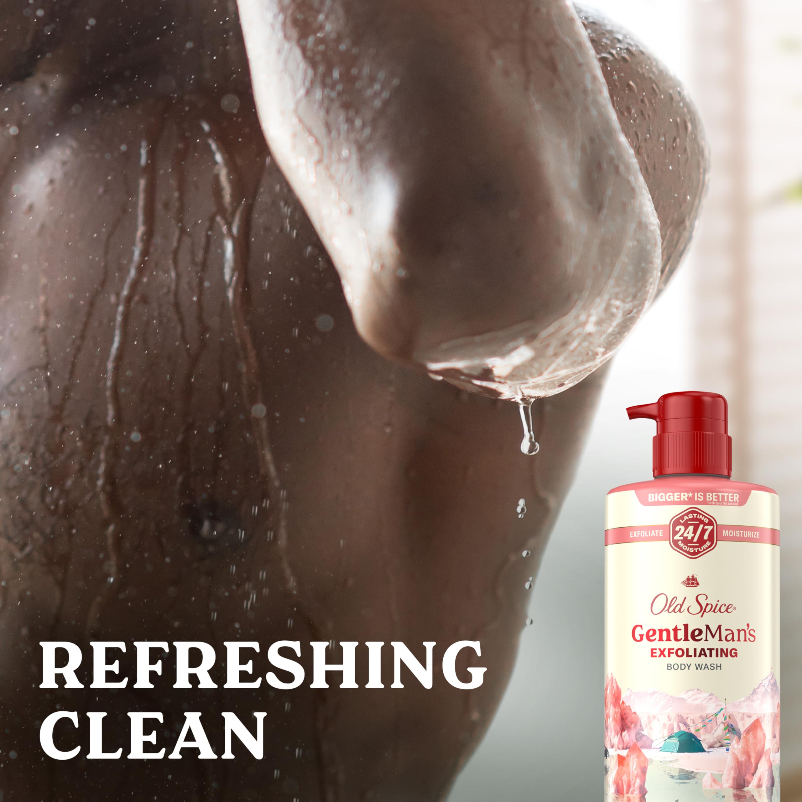 Old Spice GentleMan's gel de ducha aroma 24-7 que perdura
