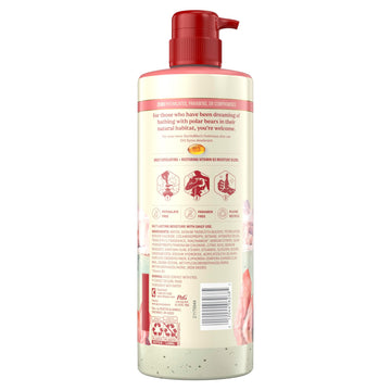 Old Spice GentleMan's gel de ducha etiqueta detallada de ingredientes y aroma