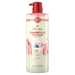 Old Spice GentleMan's gel de ducha exfoliante en botella para ducha diaria
