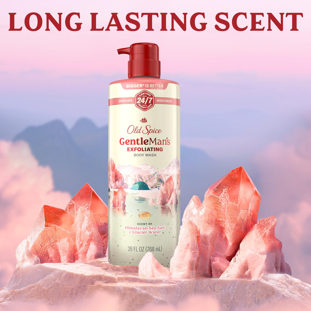 Old Spice GentleMan's gel de ducha ingredientes renovadores para piel suave