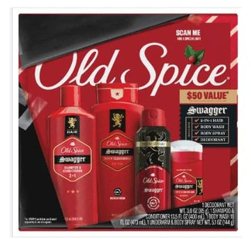 Old Spice Gift Set Holidude: champú‑condicionador 2 en 1 para uso diario