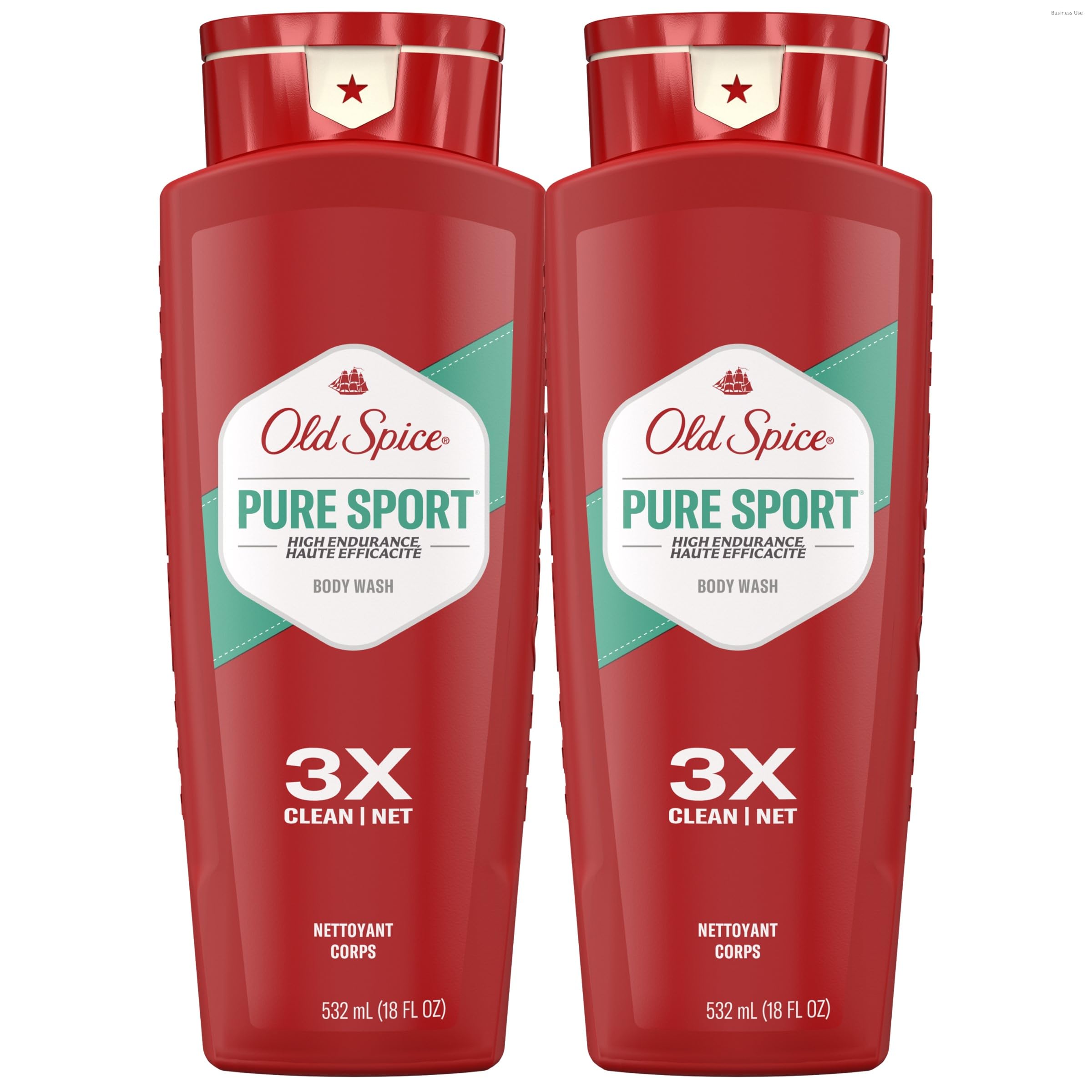 Old Spice High Endurance: botella frontal para uso diario con aroma duradero.