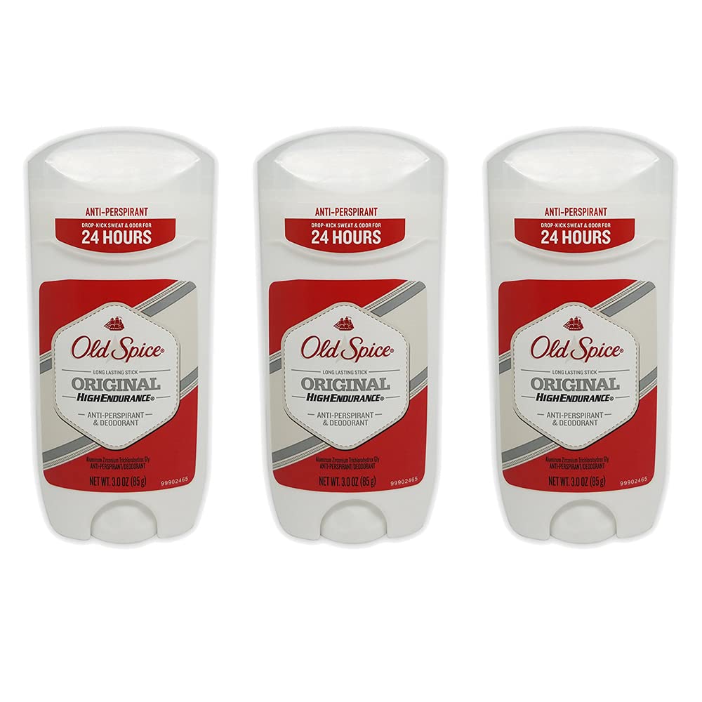 Old Spice High Endurance Desodorante Original: fragancia fresca para días activos.
