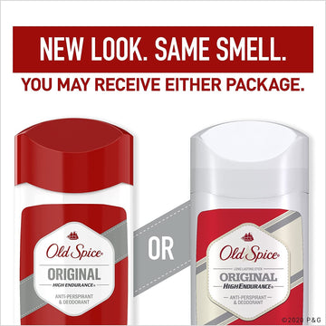 Old Spice High Endurance Desodorante Original, sensación fresca para entrenamientos y reuniones.