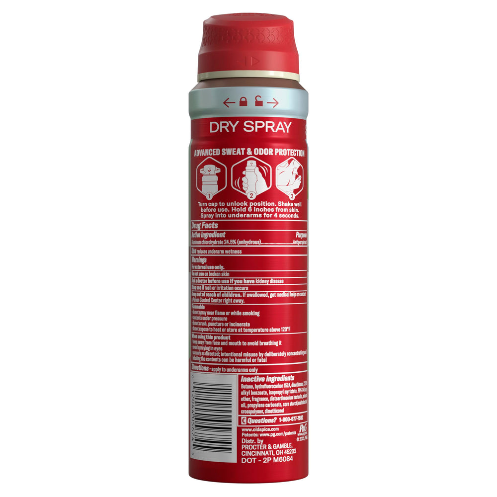 Hombre usando desodorante Old Spice para un día activo.