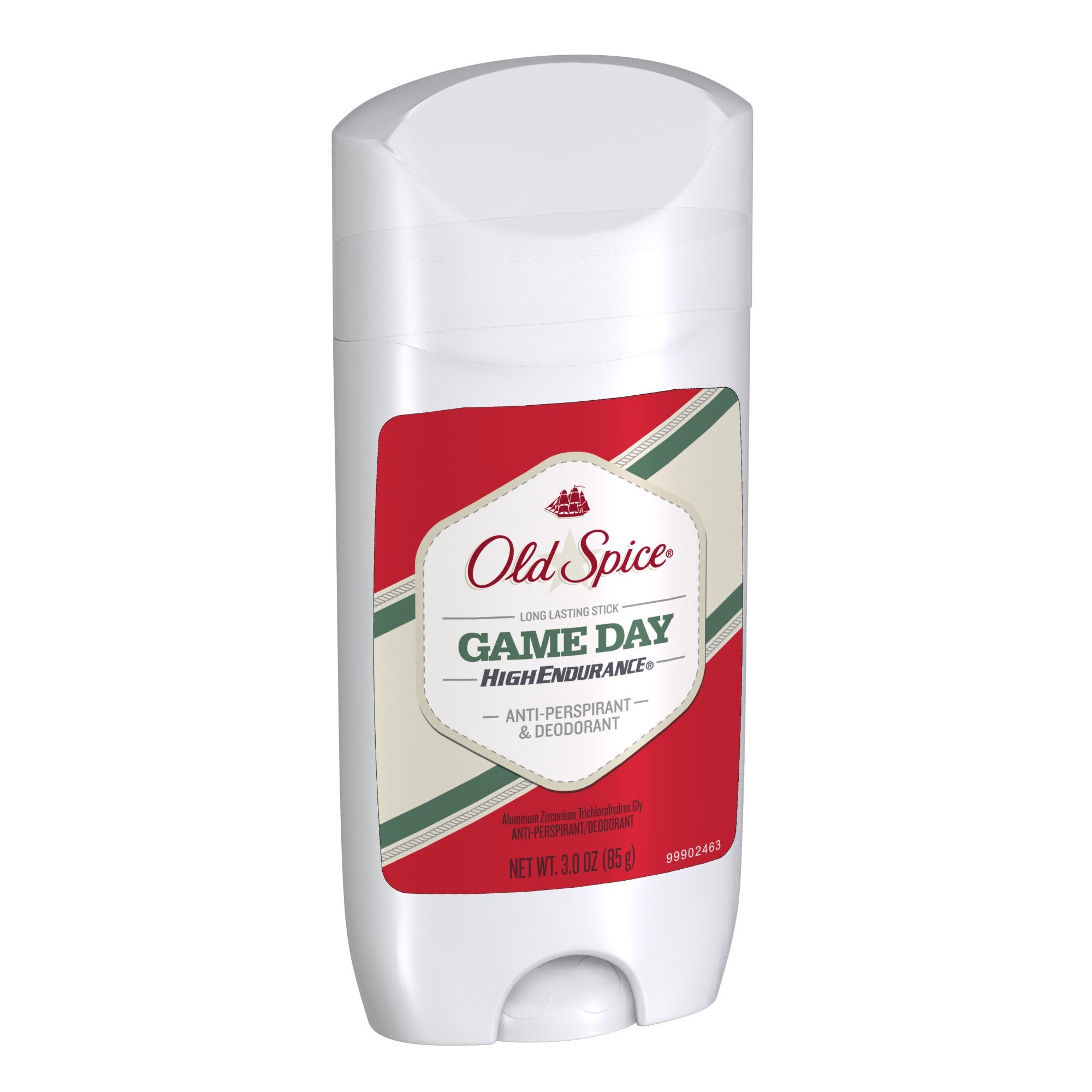 Old Spice Jour de Match antitranspirant invisible laisse une impression masculine durable.