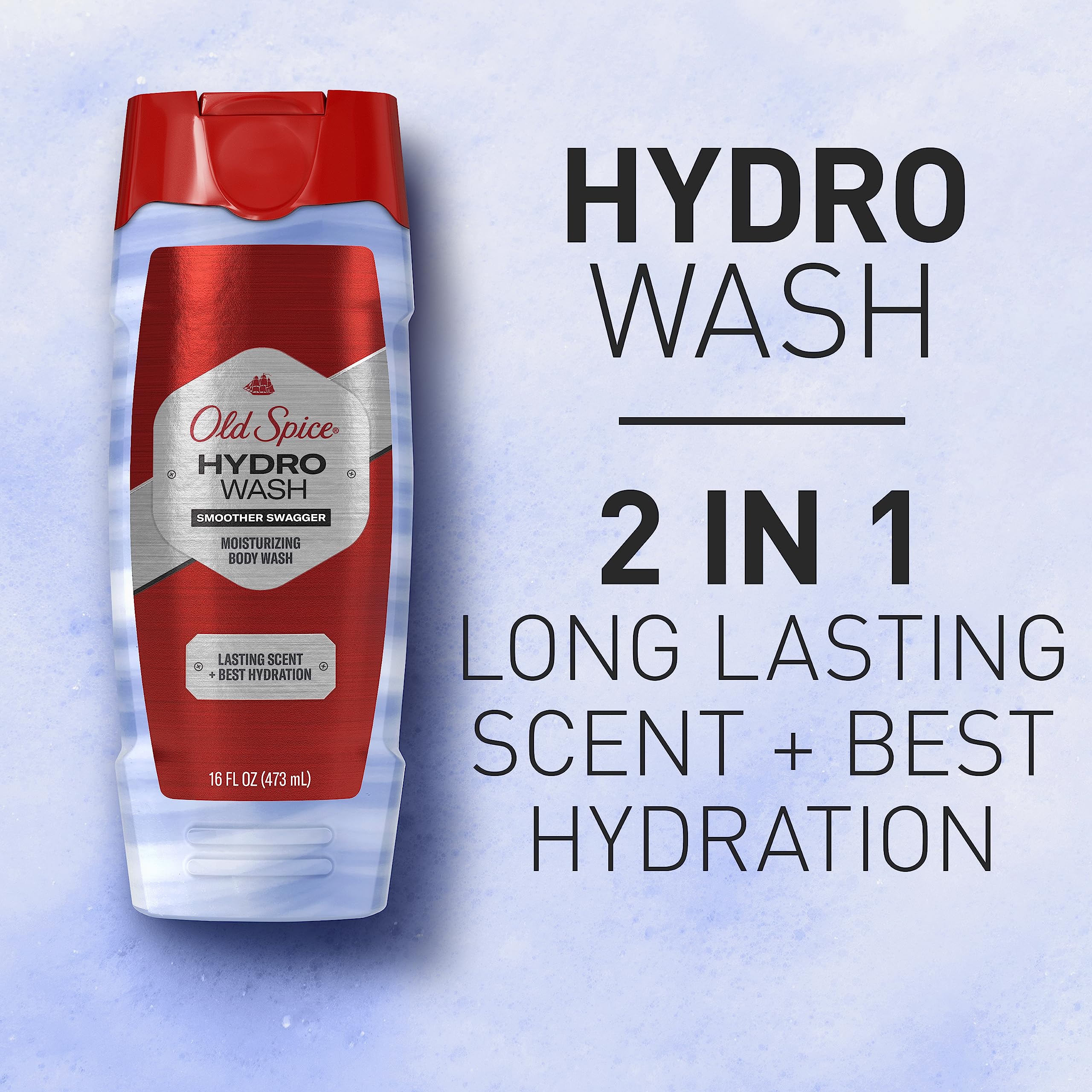 Old Spice Hydro Wash, frescura de ducha 24/7 para empezar el día.