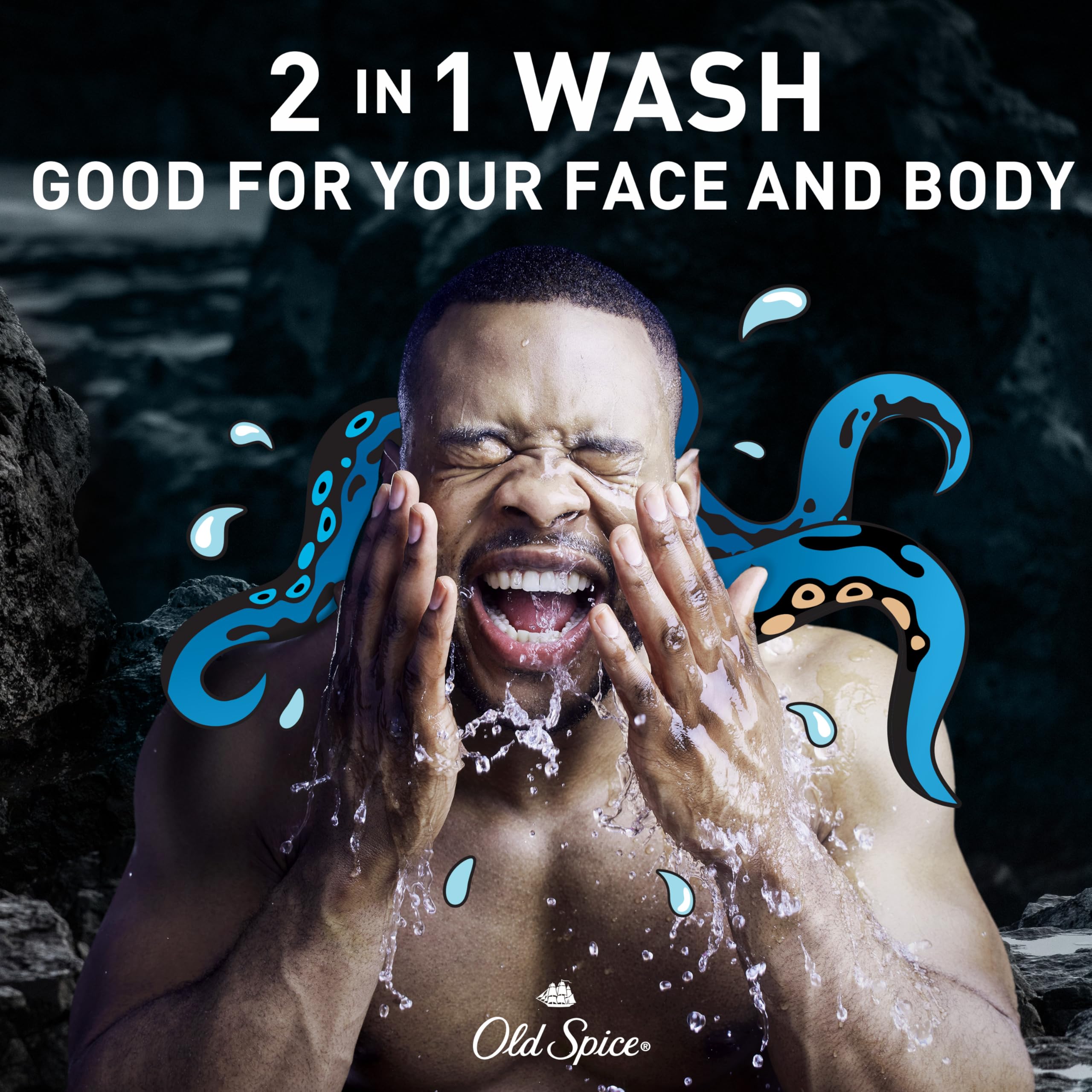 Old Spice Krakengard aroma cítrico-herbal para hombres activos