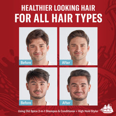 Pack de 6 bouteilles Old Spice Krakengard pratique pour la salle de bains.