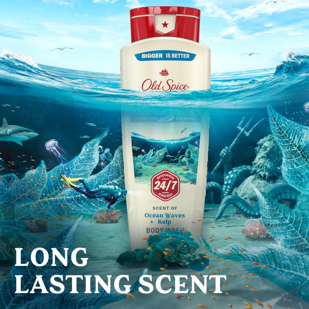 Old Spice notas Magnolia Camomila, aroma suave que acompaña todo el día