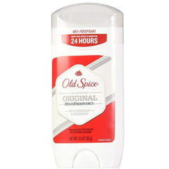Desodorante Old Spice Original Alta Durabilidad en botella, aroma fresco para todo el día.