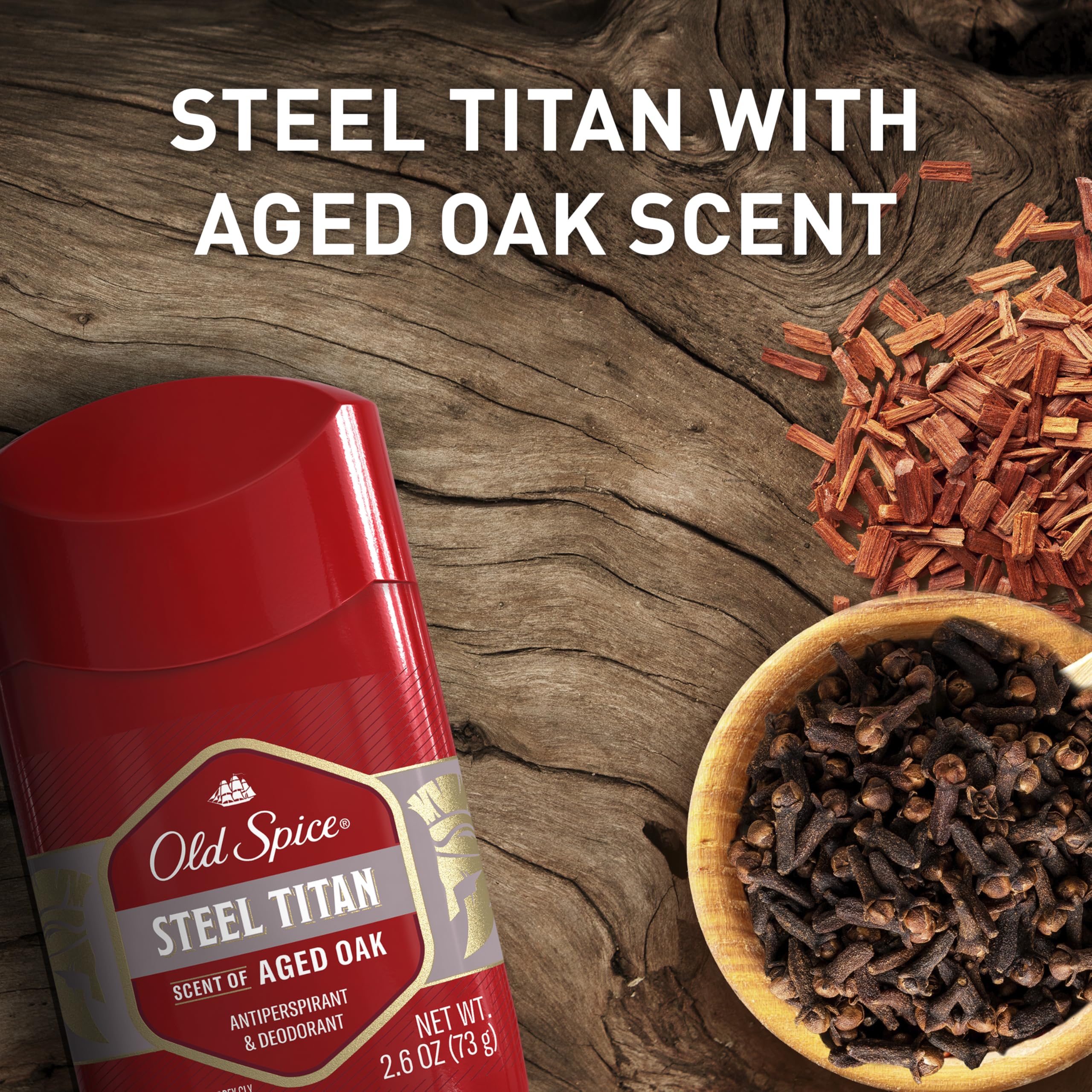 Pack de 6 desodorantes Old Spice para uso continuo.