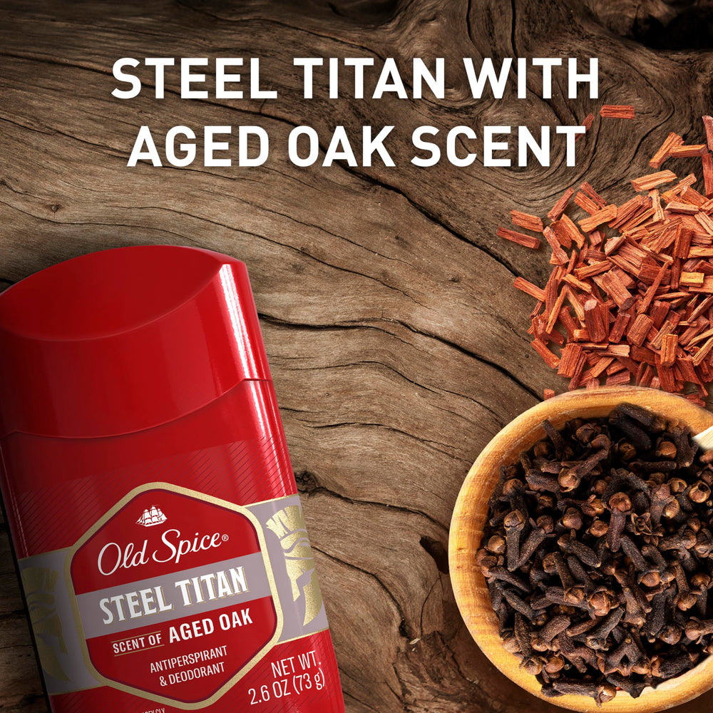 Pack de 6 desodorantes Old Spice para uso continuo.
