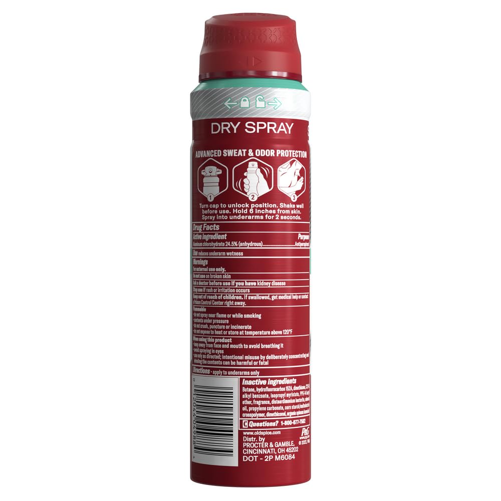 Old Spice Pure Sport Plus aroma limón-lima, sensación fresca todo el día.