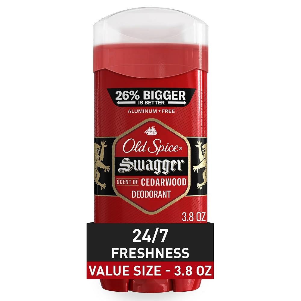 Old Spice Swagger barra invisible, frescura duradera para uso diario