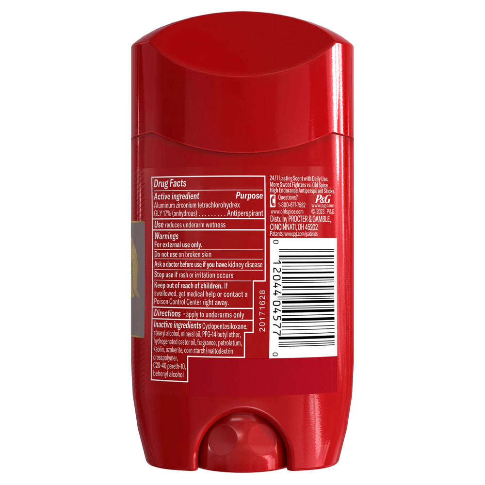 Uso diario para hombres con Old Spice, protección confiable.