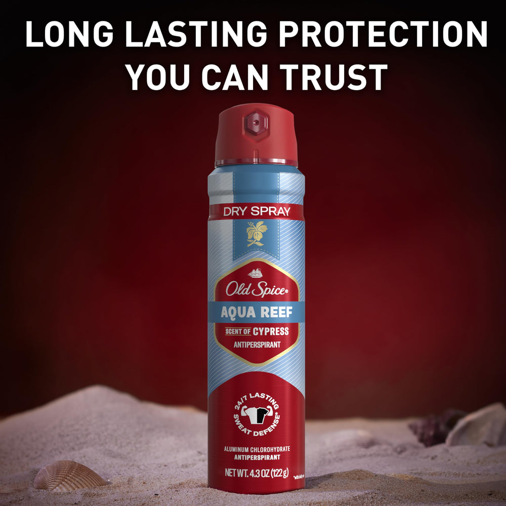 Old Spice uso diario tras la ducha para sensación de limpieza.