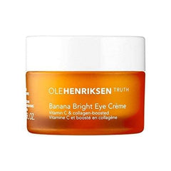 Ole Henriksen Banana Bright Eye Creme para una aplicación suave y reducción visible de ojeras.