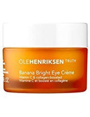Ole Henriksen Banana Bright Eye Creme en botella de viaje de 0,1 onza para iluminar la zona ocular.