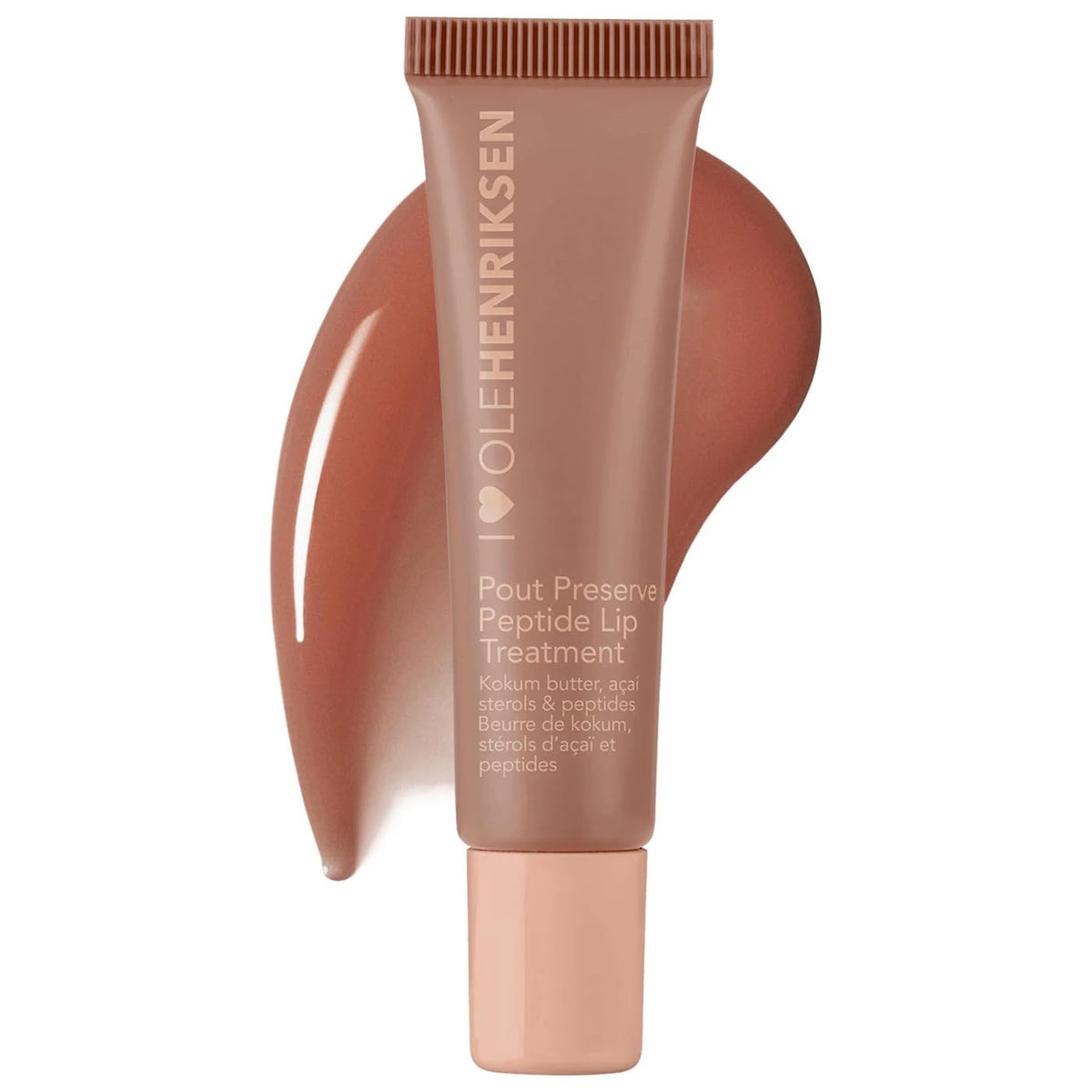 Ole Henriksen Pout Preserve envase crema Brûlée para hidratación intensa y definición de labios.