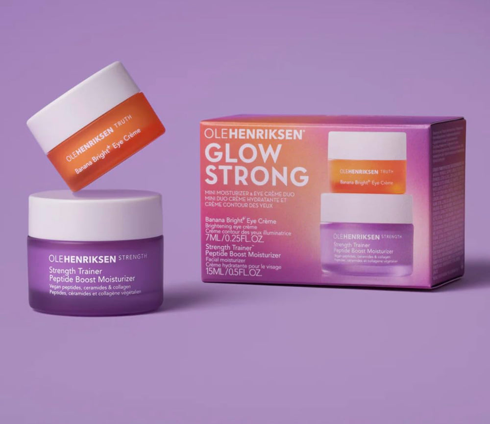 Rutina de cuidado facial diaria con Ole Henriksen en formato mini.