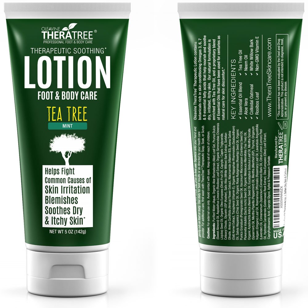 Oleavine Loción mentolada; refresca pies cansados y activa la sensación de frescura.