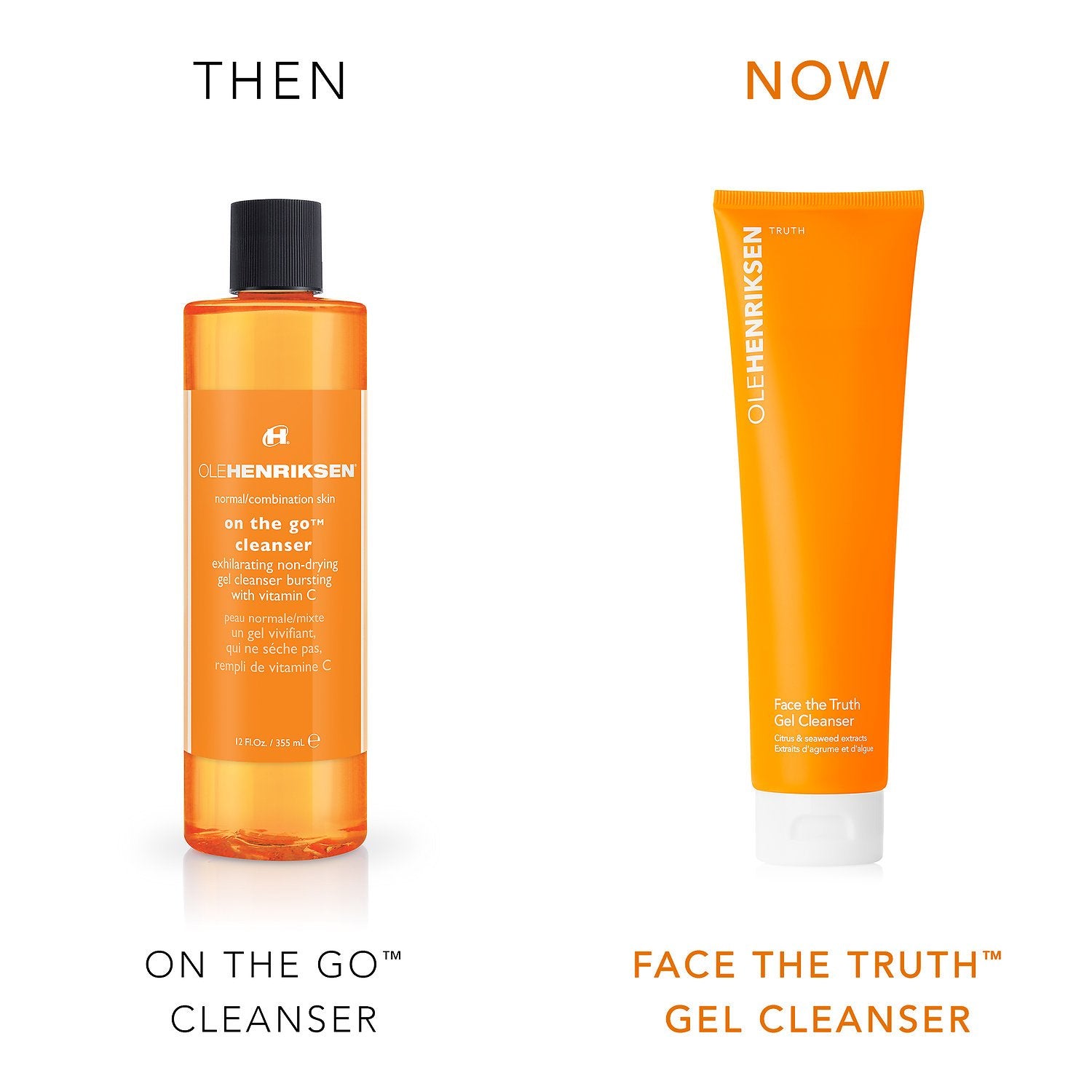 Ole Henriksen Face the Truth Gel Cleanser, massage-visage, geste circulaire pour reveiller l-eclat.