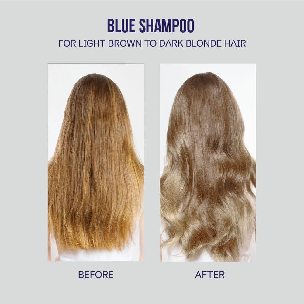 Oligo Professionnel Blacklight Champú Azul: ingredientes con argán y 11 aminoácidos para nutrición suave.