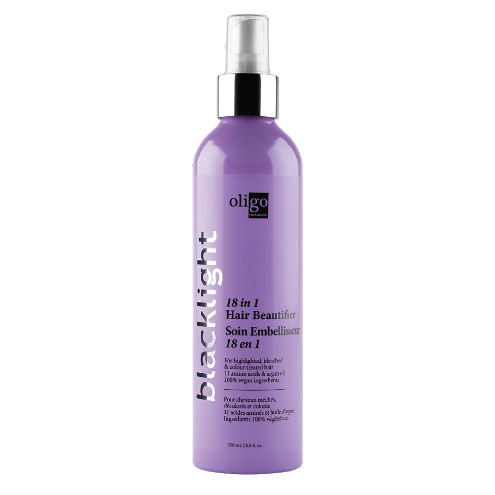 Oligo Professionnel Blacklight 18-en-1, spray-18-en-1: acondiciona y protege color rubio.