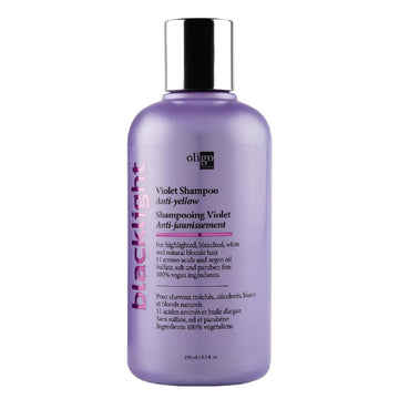 Oligo Professionnel Blacklight Violet Champú: botella sin sulfatos para rubios.