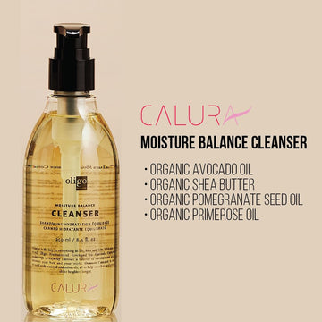 Oligo Professionnel Calura Balance incorpora algas y minerales para brillo natural.