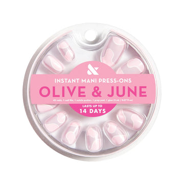 Olive & June Instant Mani 21 tallas para ajuste cómodo y personalizado.