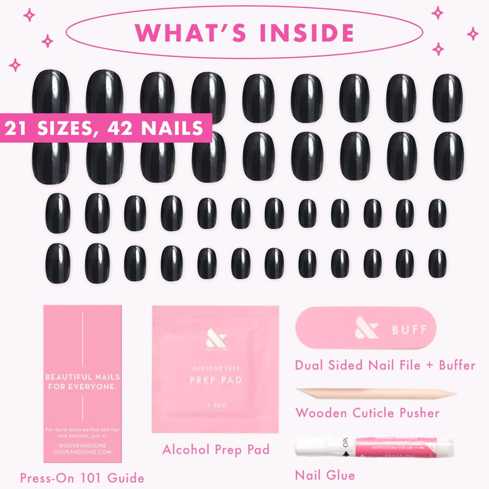 Formas de uñas personalizadas que siguen la curva natural.
