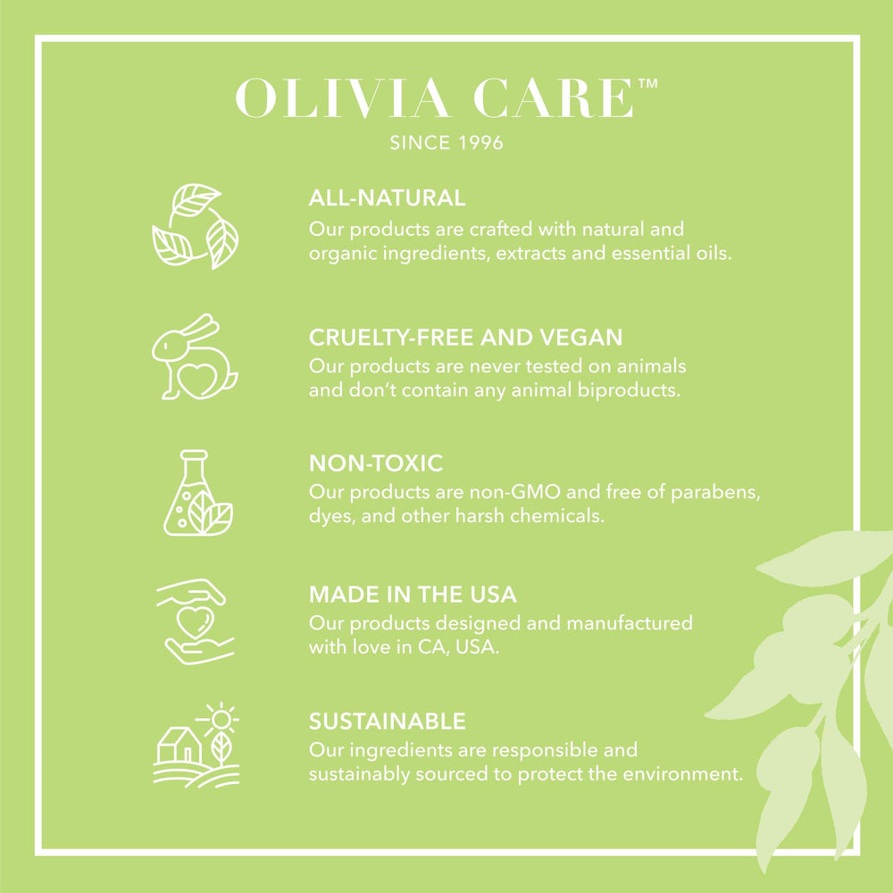 Olivia Care jabón Verbena aroma Provenza para ritual diario de belleza.