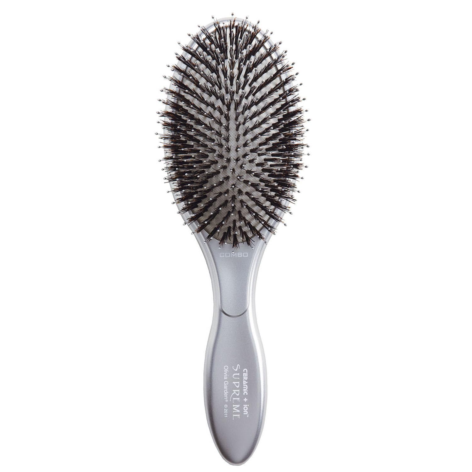 Cepillo Olivia Garden con base amplia cerámico e iónico para brillo